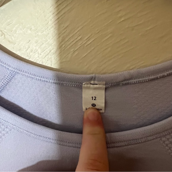 Lululemon For the Chill of it Long Sleeve Serene Blue 12 - Picture 6 of 8